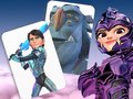 Cluiche Trollhunters Rise of The Titans Card Match