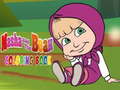 Cluiche Masha and the Bear Coloring Book