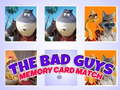Cluiche The Bad Guys Memory Card Match