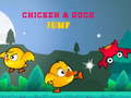 Cluiche Chicken & Duck Jump