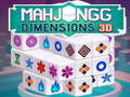Cluiche Mahjongg Dimensions 3D