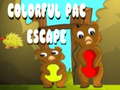 Cluiche Colorful Pac Escape