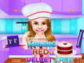 Cluiche Making Red Velvet Cake