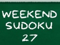 Cluiche Weekend Sudoku 27