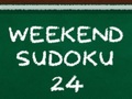 Cluiche Weekend Sudoku 24