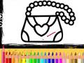 Cluiche Girls Bag Coloring Book