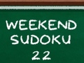 Cluiche Weekend Sudoku 22 