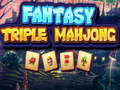 Cluiche Fantasy Triple Mahjong