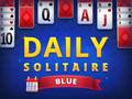 Cluiche Daily Solitaire Blue