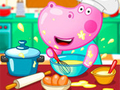 Cluiche Hippo Cooking School