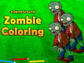 Cluiche 4GameGround Zombie Coloring