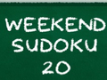 Cluiche Weekend Sudoku 20
