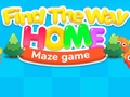 Cluiche Find The Way Home Maze Game