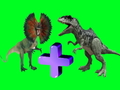 Cluiche Dinosaur Monster Fight