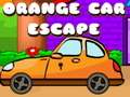 Cluiche Orange Car Escape