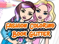 Cluiche Fashion Coloring Book Glitter