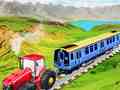 Cluiche Chained tractor towing train