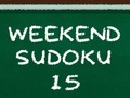Cluiche Weekend Sudoku 15