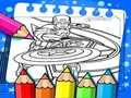 Cluiche Captain America Coloring Book 