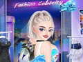 Cluiche Fashion Celebrity Dress Up Game 