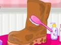 Cluiche Uggs clean and care