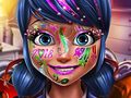 Cluiche Dotted girl new year makeup