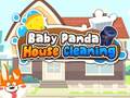 Cluiche Baby Panda House Cleaning