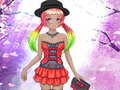 Cluiche Anime Kawaii: Cute Dress Up Game