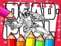 Cluiche Deadpool Coloring Book