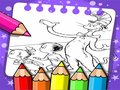 Cluiche Cat In The Hat Coloring Book