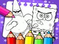 Cluiche Sponge Bob Coloring Book 