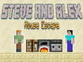 Cluiche Steve and Alex House Escape