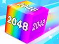 Cluiche Chain Cube: 2048 Merge