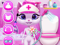 Cluiche Kitty Kate Caring Game