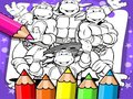 Cluiche Ninja Turtle Coloring Book