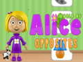 Cluiche World of Alice Opposites 