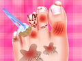 Cluiche Baby Taylor Foot Treatment