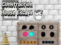 Cluiche Construction House Escape