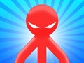 Cluiche Red Stickman vs Monster School