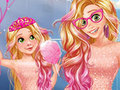 Cluiche Princess Mom Daughter Cute Family Look