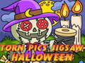 Cluiche Torn Pics Jigsaw Halloween