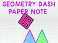 Cluiche Geometry Dash Paper Note