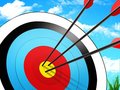 Cluiche Stickman Archery