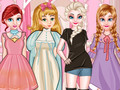 Cluiche Princess Paper Doll Style