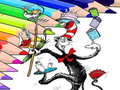 Cluiche Coloring Book for Cat In The Hat