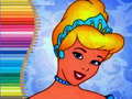 Cluiche Coloring Book for Cinderella