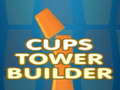 Cluiche Cups Tower Builder