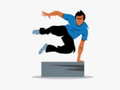 Cluiche Parkour Boss