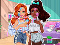 Cluiche Jessie and Noelle's BFF Real Makeover