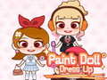 Cluiche Paint Doll Dress Up